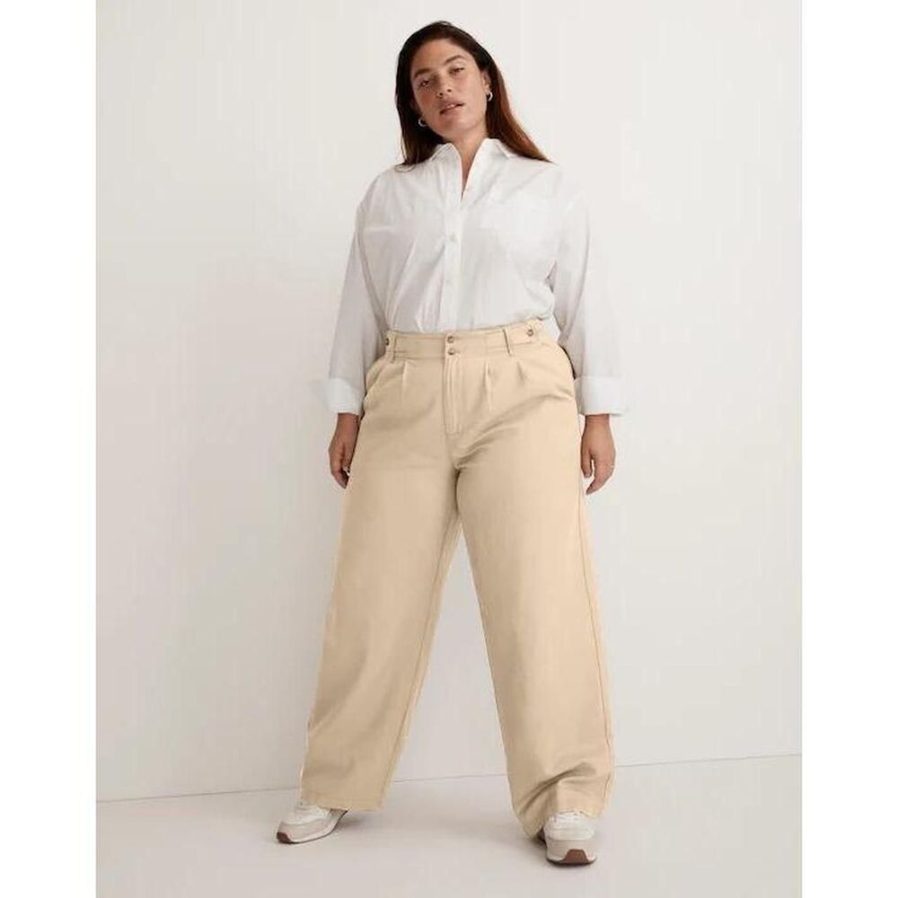 Madewell Women's Tan Trousers